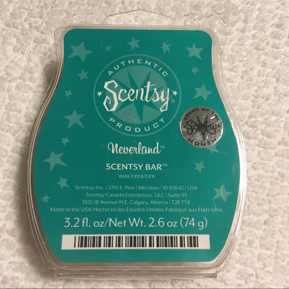 SOLD✨Scentsy “Scent of the Month” Wax BarNeverland